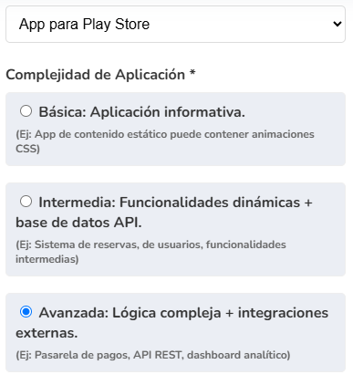 App para play store